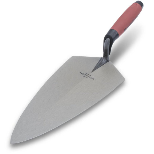 Marshalltown 19 11FG  11" x 5-1/2" Philadelphia Brick Trowel with Durasoft Handle (10109) Image 0