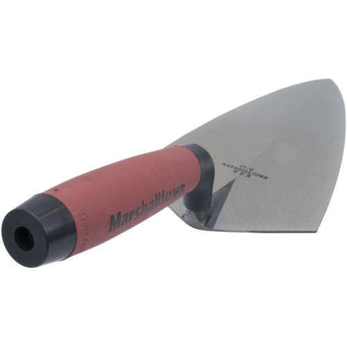 Marshalltown 19 11FG  11" x 5-1/2" Philadelphia Brick Trowel with Durasoft Handle (10109) Image 4