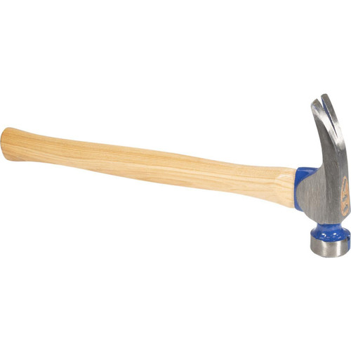 Vaughan 103-00 23-oz Milled Face Professional California Framer Hammer with 17" Straight Hickory Handle (CF1) Image 1