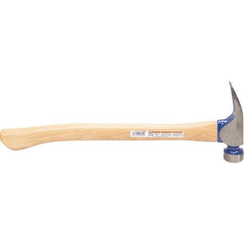 Vaughan 103-04  23-oz Milled Face Professional California Framer Hammer with 18" Curved Hickory Handle (CF1HC) Image 2