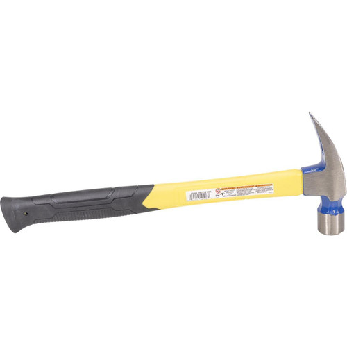 Vaughan 105-16  20-oz Smooth Face "999" Straight Claw Ripping Hammer with 16" Straight Fiberglass Handle (FS999L) Image 2