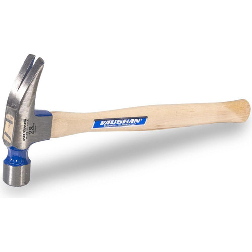 Vaughan 106-20  28-oz Milled Face Super Framing Professional Rip Hammer with 18" Straight Hickory Handle (606M) Image 0