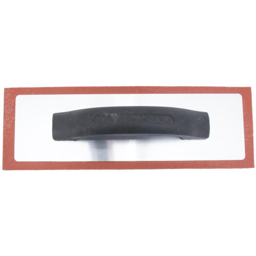 Marshalltown RRF94F  9" x 4" Rubber Float with 1/2" Red Fine Cell Pad and Plastic Handle (10755) Image 2