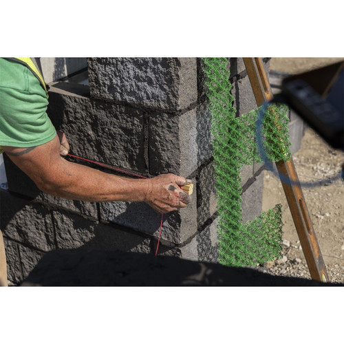 Marshalltown ML340  500' x #18 Flourescent Pink Braided Nylon Mason's Line (10840) Image 4