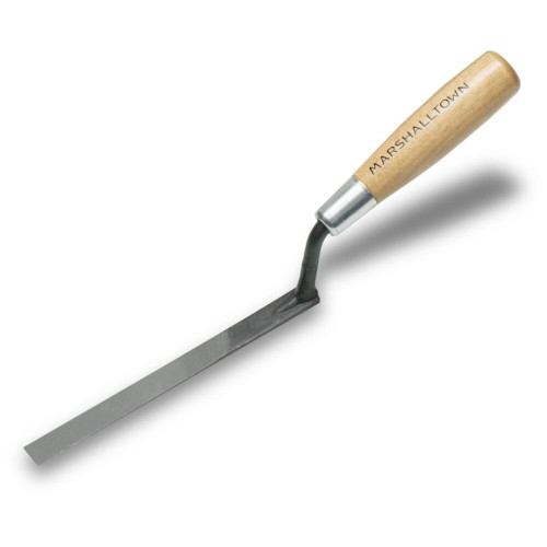 Marshalltown 506  6-3/4" x 1/2" Tuck Pointer with Harwood Handle (11306) Image 0 Marshalltown 506  6-3/4" x 1/2" Tuck Pointer with Harwood Handle (11306) Image 0