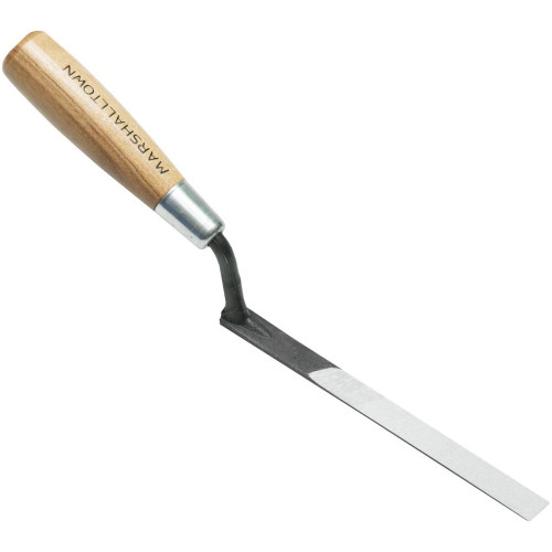 Marshalltown 506  6-3/4" x 1/2" Tuck Pointer with Harwood Handle (11306) Image 2