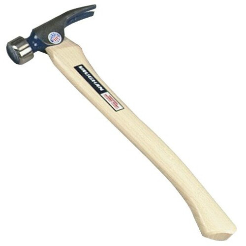 Vaughan 116-04  19-oz Milled Face Professional California Framer Hammer with 17" Curved Hickory Handle (CF2HC) Image 0 Vaughan 116-04  19-oz Milled Face Professional California Framer Hammer with 17" Curved Hickory Handle (CF2HC) Image 0