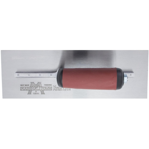 Marshalltown MXS7D  12" x 5" Trowel Finishing with Curved Durasoft Handle (12135) Image 2