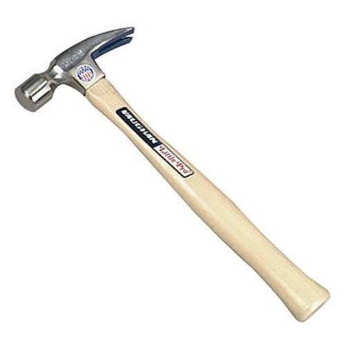 Vaughan 122-01  10-oz Smooth Face "9" Little Pro Professional Rip Hammer with 11" Straight Hickory Handle (9) Image 0