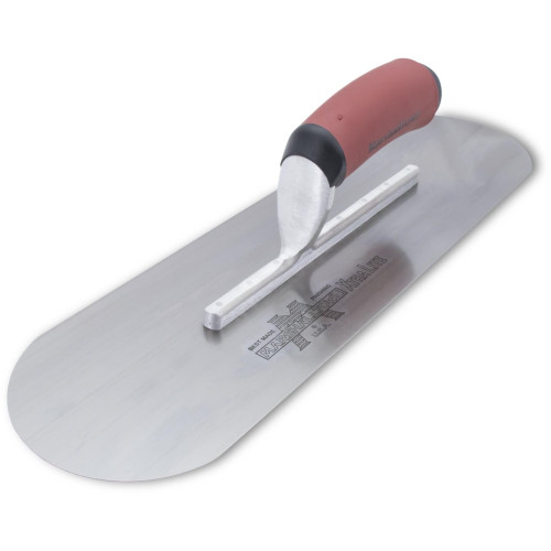 Marshalltown SP16SD  High Carbon Steel 16" x 4-1/2" Pool Trowel with DuraSoft Handle (13117) Image 0
