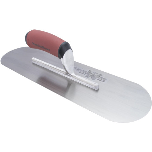 Marshalltown SP16SD  High Carbon Steel 16" x 4-1/2" Pool Trowel with DuraSoft Handle (13117) Image 4
