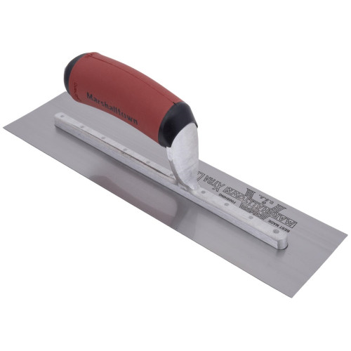 Marshalltown MXS56D  12" x 3" Trowel Finishing with Curved Durasoft Handle (13205) Image 1 Marshalltown MXS56D  12" x 3" Trowel Finishing with Curved Durasoft Handle (13205) Image 1