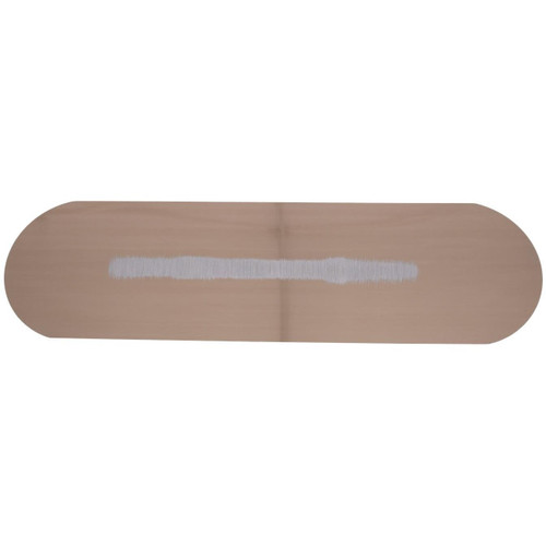 Marshalltown SP16GSD  Golden Stainless Steel 16" x 4-1/2" Pool Trowel with DuraSoft Handle (13457) Image 2