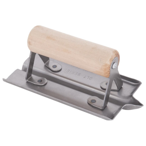 QLT by Marshalltown CG396  6" x 3" Steel Hand Groover with 1/4" Radius and 1/2" Width and Depth  (13836) Image 2