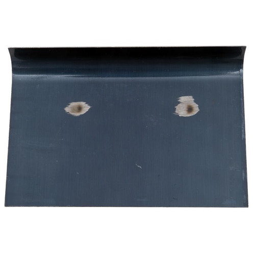 QLT by Marshalltown CE556B  Blue Steel 6" x 4" Hand Edger with 3/8" Radius and 1/2" Lip - Wood Handle (13972) Image 3