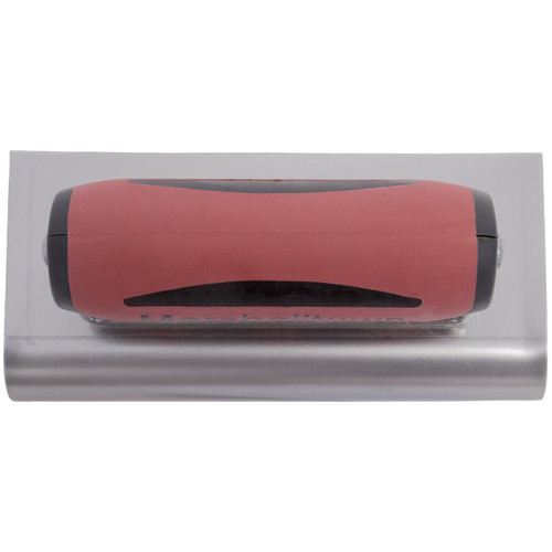 Marshalltown 136SSD  6" x 3"  Curved Ends Hand Edger with DuraSoft Handle with 3/8" Radius and 1/2" Lip (14190) Image 2
