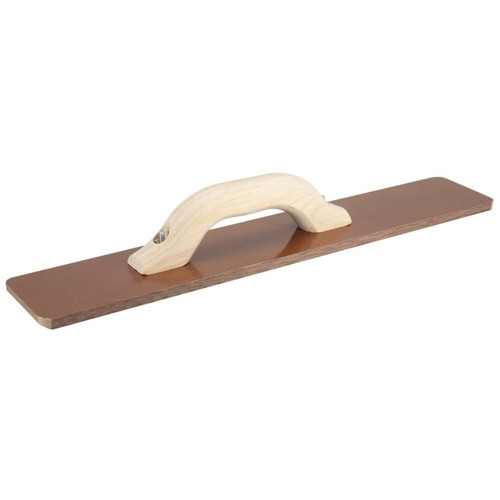 Marshalltown 4528W  Square End 18" x 3-1/2" Resin Hand Float with Wood Handle (14358) Image 2