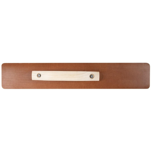 Marshalltown 4528W  Square End 18" x 3-1/2" Resin Hand Float with Wood Handle (14358) Image 4