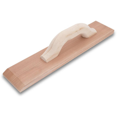 Marshalltown 144  16" x 3-1/2" Redwood Hand Float with Wood Handle (14504) Image 0