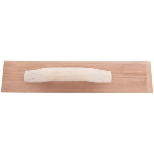 Marshalltown 144  16" x 3-1/2" Redwood Hand Float with Wood Handle (14504) Image 2
