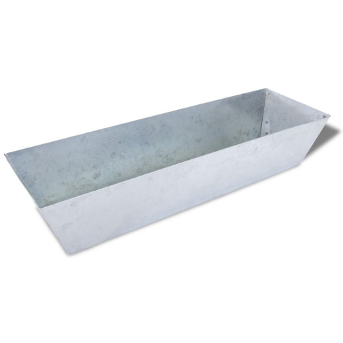 Marshalltown MP656  12" Galvanized Metal Mud Pan (14656) Image 0
