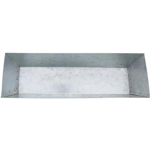 Marshalltown MP656  12" Galvanized Metal Mud Pan (14656) Image 2