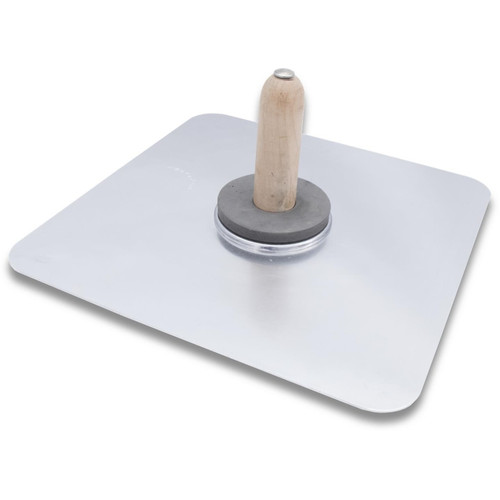 QLT by Marshalltown AH659  13" x 13" Hawk Aluminum with Wood Handle (14659) Image 0 QLT by Marshalltown AH659  13" x 13" Hawk Aluminum with Wood Handle (14659) Image 0