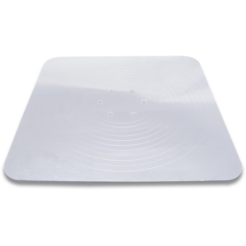 QLT by Marshalltown AH659  13" x 13" Hawk Aluminum with Wood Handle (14659) Image 2 QLT by Marshalltown AH659  13" x 13" Hawk Aluminum with Wood Handle (14659) Image 2