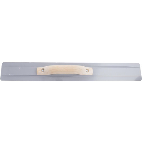 Marshalltown 146  20" x 3-1/8" Beveled End Magnesium Hand Float with Wood Handle (14602) Image 2