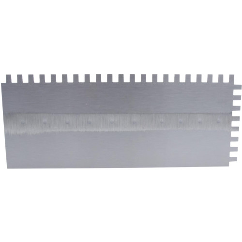 Marshalltown 776SD  11" x 4-1/2" Standard Notched Trowel with 1/4" x 3/8" x 1/4" Square Notches for Right Handed with DuraSoft Handle Square Notched Trowel (15806) Image 2