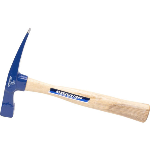 Vaughan 177-14  16-oz Bricklayers Hammer w/Carbide Chisel End with 11" Hickory Handle (BL16TC) Image 3