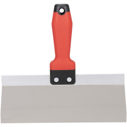 Wal-Board Tools 018-060  10" x 3" Stainless Steel Blade Taping Knife with Tuff-Grip Handle (TGS-10) (40052) Image 1