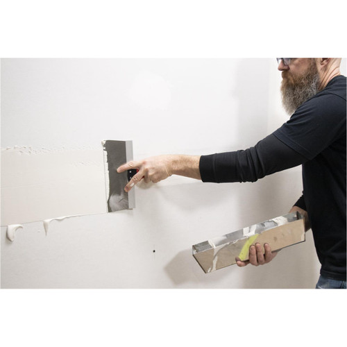 Wal-Board Tools 018-060  10" x 3" Stainless Steel Blade Taping Knife with Tuff-Grip Handle (TGS-10) (40052) Image 3