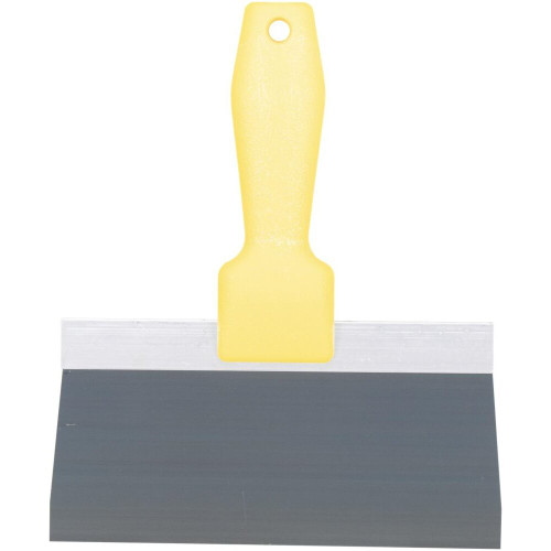 Wal-Board Tools 021-018  8" x 3" Blue Spring Steel Blade Taping Knife with Textured Handle (TH-08) (40074) Image 3