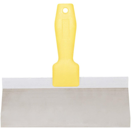 Wal-Board Tools 021-040  10" x 3" Stainless Steel Blade Taping Knife with Textured Handle (THS-10) (40080) Image 1