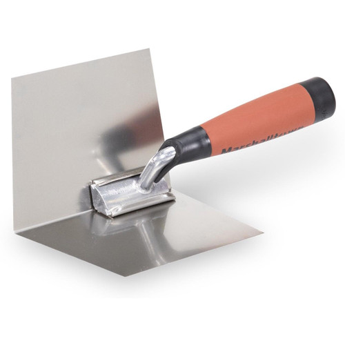 Marshalltown 23D  4" x 5" Inside Drywall Corner Trowel with DuraSoft Handle (15323) Image 0 Marshalltown 23D  4" x 5" Inside Drywall Corner Trowel with DuraSoft Handle (15323) Image 0