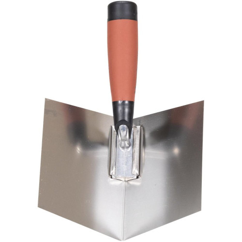 Marshalltown 23D  4" x 5" Inside Drywall Corner Trowel with DuraSoft Handle (15323) Image 1 Marshalltown 23D  4" x 5" Inside Drywall Corner Trowel with DuraSoft Handle (15323) Image 1