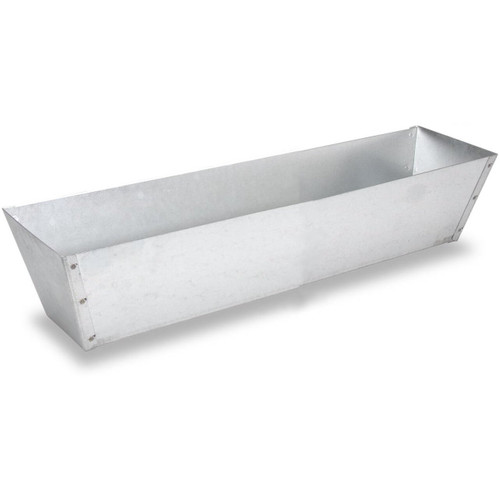 Wal-Board Tools 025-003  14" Galvanized Steel Mud Pan (GP-14) (40109) Image 0