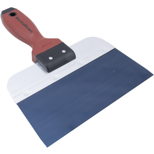 Marshalltown 3508D  8" x 3" Blue Steel Taping Knife with Dura Soft Handle (14337) Image 3