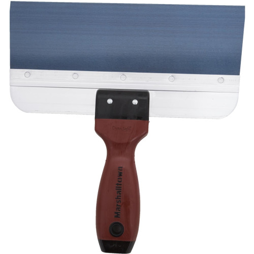 Marshalltown 3510D  10" x 3" Blue Steel Taping Knife with Dura Soft Handle (14338) Image 3