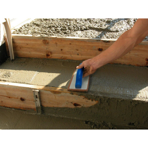 Marshalltown 38  9" x 4" Rubber Float with 5/8" Fine Cell Pad and Plastic Handle (14404) Image 4