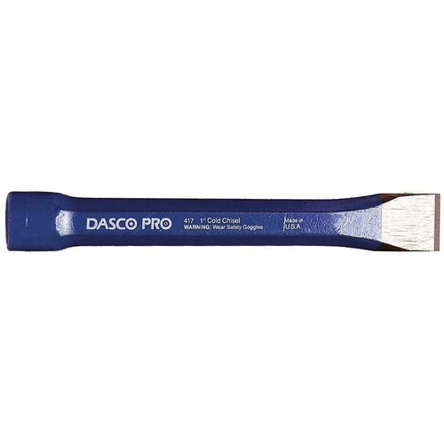 Dasco Pro 417-0  1" Cut Cold Chisel 7-7/8" Length Image 0