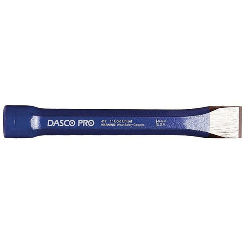 Dasco Pro 417-0  1" Cut Cold Chisel 7-7/8" Length Image 0
