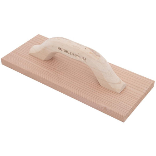 Marshalltown 44  12" x 5" Wood Hand Float (14502) Image 1