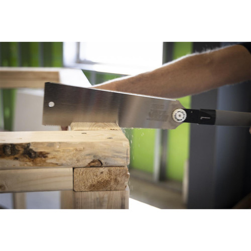 Vaughan 569-30  Bear Saw 10" x 18 & Graduated-TPI Pull Saw Double Edged 23" Overall (BS250D) Image 4