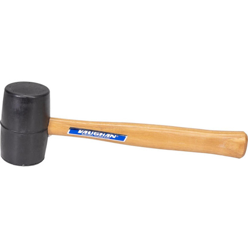 Vaughan 574-31  20-oz Black Solid Rubber Mallet with 10-5/8" Hardwood Handle (RM2B) Image 3