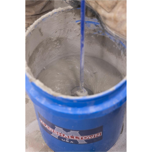 Marshalltown 819  28" Quick-Mix Mixer with 8-1/2" x 4-1/2" Blade and 3/8" Hex Shank (16389) Image 5