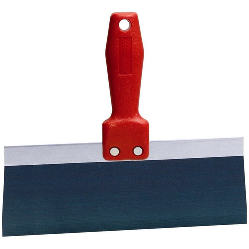 Wal-Board Tools 088-003  10" x 3" Blue Spring Steel Blade Taping Knife with Plastic Handle (EK-10) Image 0