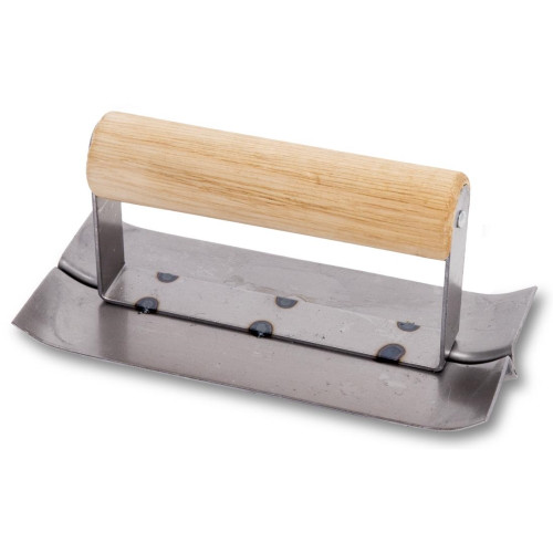 Marshalltown 91T  6" x 2.75" QLT Steel Hand Groover with 1/2" Groove Image 3