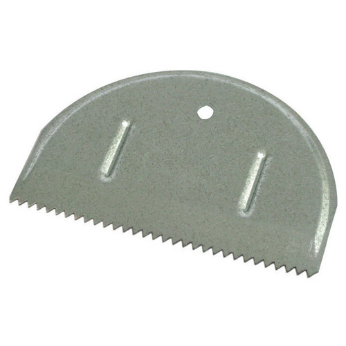QLT by Marshalltown 978  6" x 4" Notched Spreader - 3/16" x 3/16" 'V' Notched (15812) Image 0